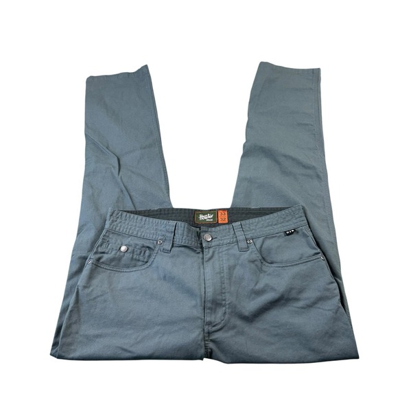 Howler Brothers Blue Cordura Canvas Men's Outdoor Pant Size 33x32